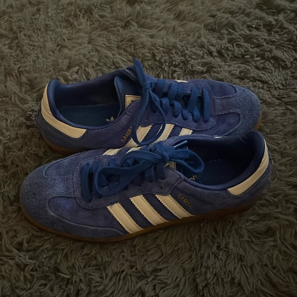 Adidas Blue Sambas